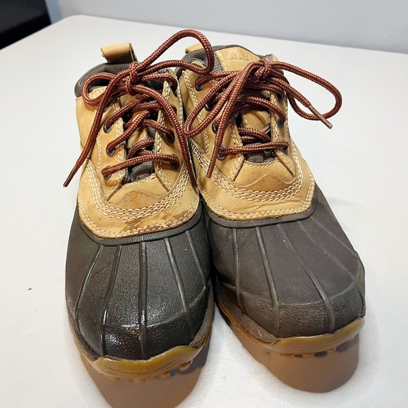 L.L. Bean Shoes Ll Bean Boots Womens Size 7m Storm Chaser Tan Duck